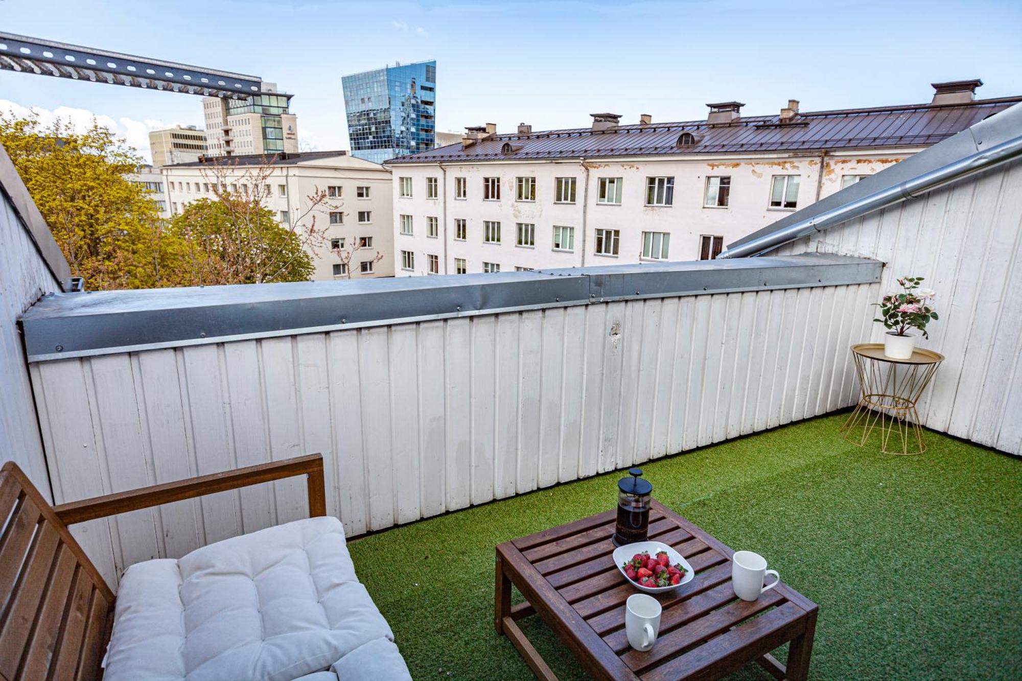 Luxury 2-Floor Apartment With Sauna And Balcony 塔林 外观 照片